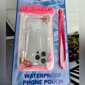 ByTech WaterProof Pink Glitter Phone Case